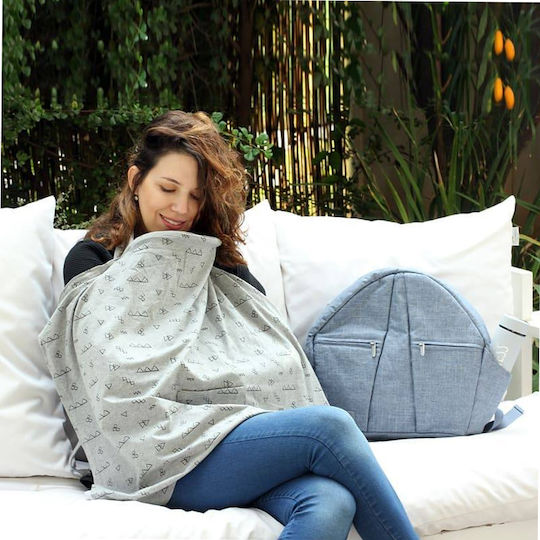 abo Nursing Cover Grey 105x65cm. 1pcs