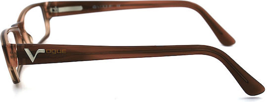 Vogue Men's Acetate Brown Prescription Eyeglass Frame VO2316 1215