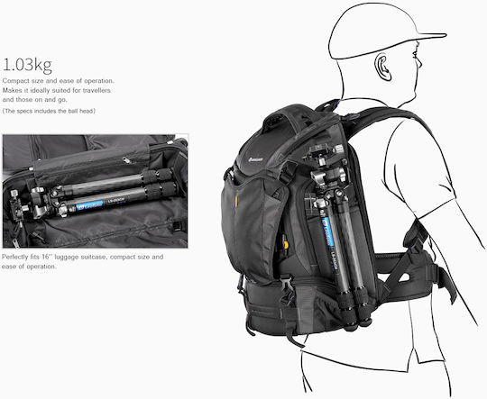 Leofoto Mini Trepiede Ranger LS-253CM De Masă
