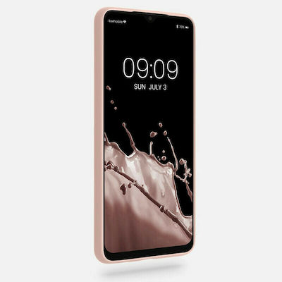 KWmobile Umschlag Rückseite Silikon Coconut Swirl (Galaxy A12) 54048.225