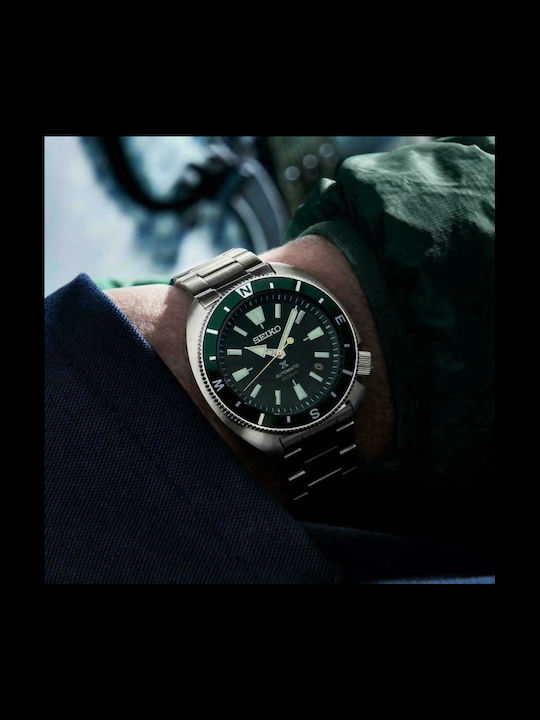 Seiko Prospex Tortoise Ρολόι Αυτόματο με Μεταλλικό Μπρασελέ Seiko Prospex Tortoise Ρολόι Αυτόματο με Μεταλλικό Μπρασελέ