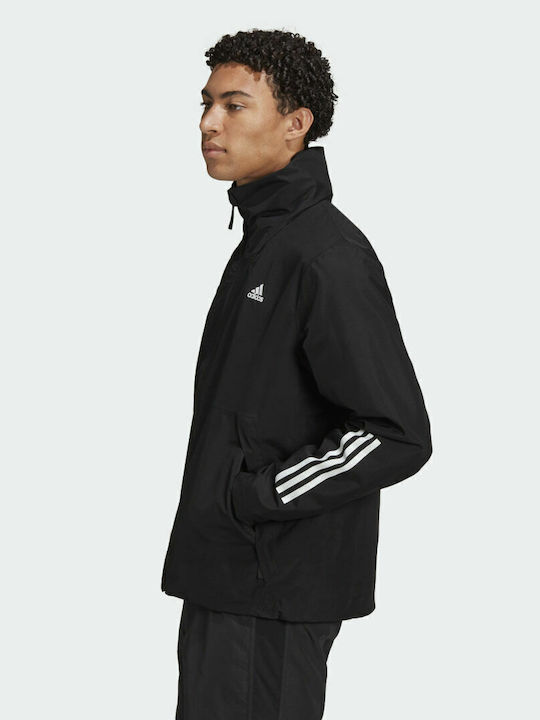 3 Stripes Rain.rdy Sportjacke Schwarz