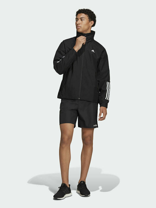 3 Stripes Rain.rdy Sportjacke Schwarz