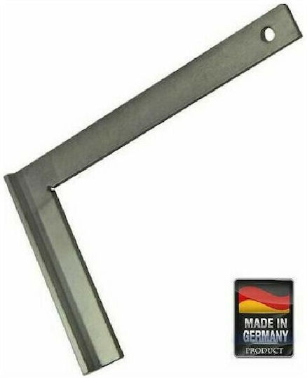 Luckhaus Luckhaus Aluminum Blacksmiths Angle Ruler with Rabbet Length 20cm