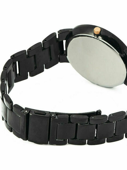 U.S. Polo Assn. Logan Men's Watch 40mm Battery with Black Metal Bracelet