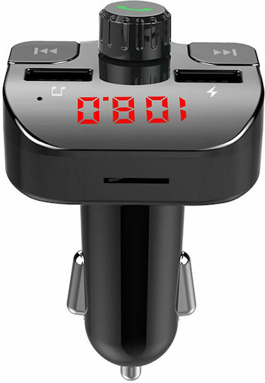 Earldom FM Transmitter Αυτοκινήτου ET-M43 με Bluetooth / USB