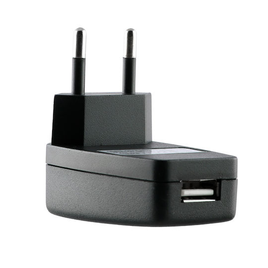Volte-Tel Φορτιστής Χωρίς Καλώδιο με Θύρα USB-A Μαύρος (2 LED)