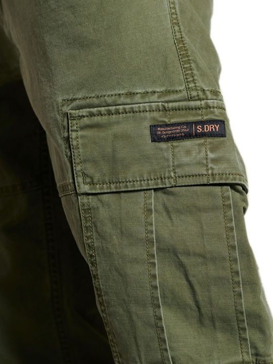 Ovin Core Trousers Cargo Elastic in Regular Fit Khaki