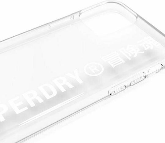 Superdry Snap Back Cover Σιλικόνης Λευκό (iPhone 11 Pro Max)
