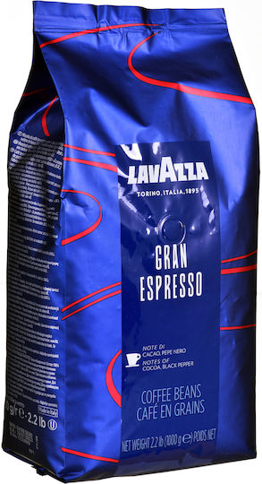 Lavazza Espresso Coffee Gran Whole Beans 1kg
