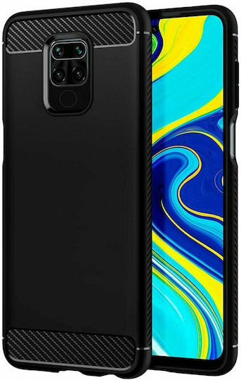 Back Cover Σιλικόνης Μαύρο (Redmi Note 9)