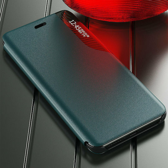 Hurtel Eco Leather View Книга Изкуствена кожа Зелен (iPhone 13 Pro Max)