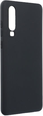 Forcell Soft Tpu Silicone Back Cover Black (Huawei P30)