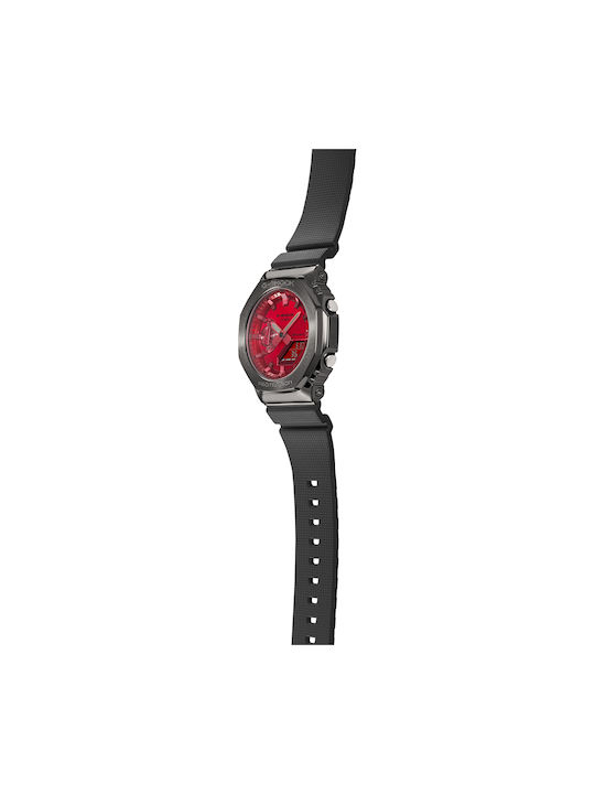 Casio G-Shock Analog/Digital Men's Watch 44.4mm Chronograph Battery with Black Rubber Strap