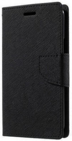 Fancy Huawei Black Wallet Δερματίνης Μαύρο (Huawei Mate 20 Lite)