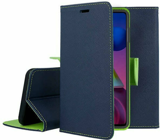 Buchen Sie Synthetisches Leder Blau (Galaxy A52 / A52s)