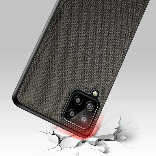 Dux Ducis Fino Back Cover Silicone / Fabric Green (Galaxy A22 4G)