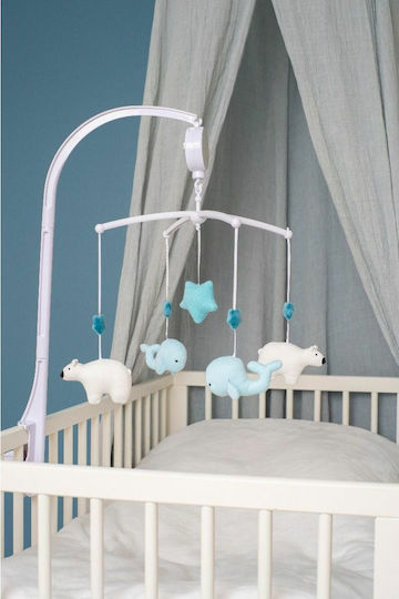 Jabadabado Mosquito Net Room Cotton K044 Gray 230cm