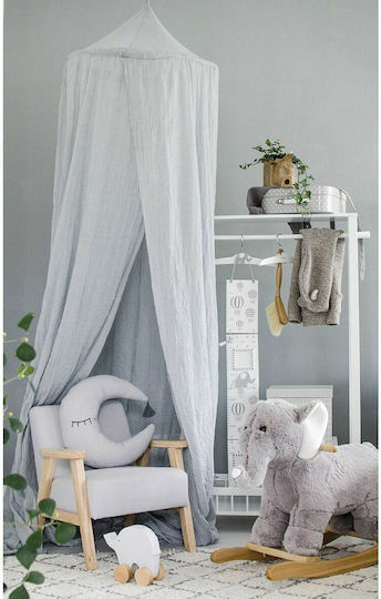 Jabadabado Mosquito Net Room Cotton K044 Gray 230cm