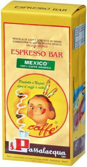 Passalacqua Espresso Kaffee Arabica Mexiko Mekico Bohnen 1kg