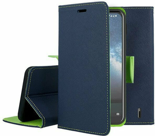 Brieftasche Synthetisches Leder Blau (Nokia 2.2)