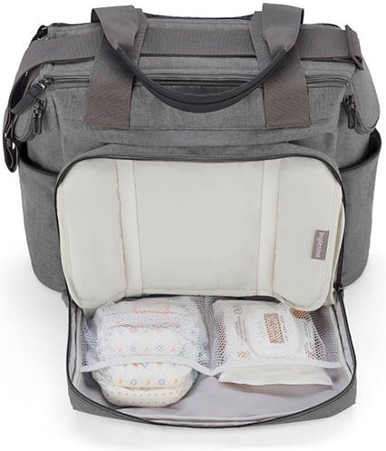 Inglesina Shoulder/Hand Diaper Bag Dual Aptica Kensington Grey