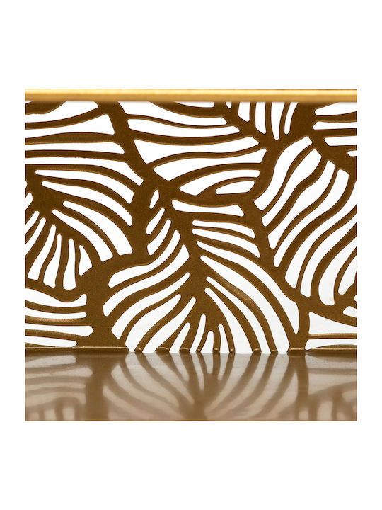 Shelf Wall 166731B Gold / Beige 39.3x10.5x36cm