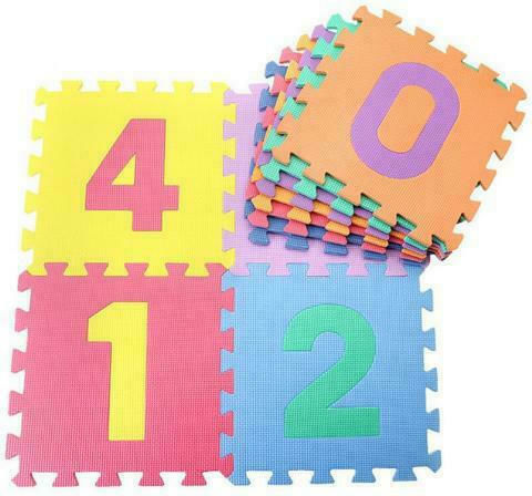 Zita Toys Kids Educational Floor Puzzle with Numbers 10pcs