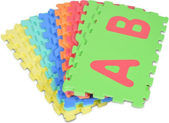 Moni Puzzle de podea educativ pentru copii cu litere 26buc