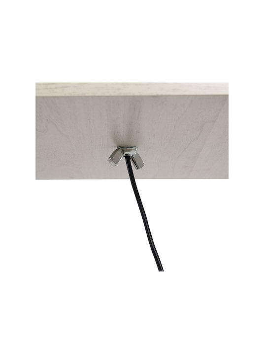 HomCom Floor Lamp H160xW26cm. with Socket for Bulb E27 Beige