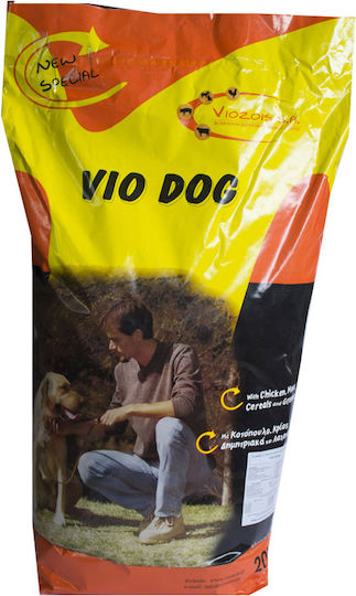 Viozois Vio Dog 20kg Dry Food for Adult Dogs with Chicken, Meat and Vegetables