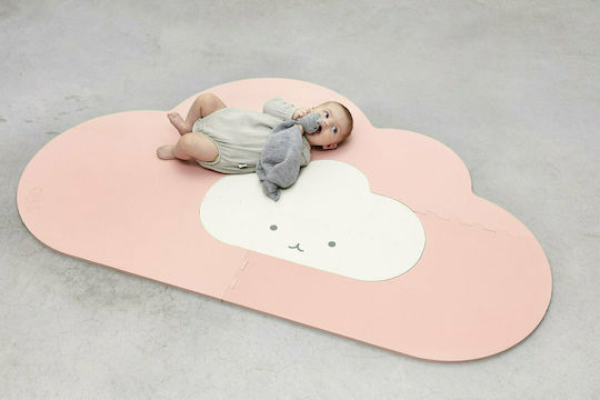 Quut Kids Floor Puzzle Cloud One Color Pink 4 Pieces