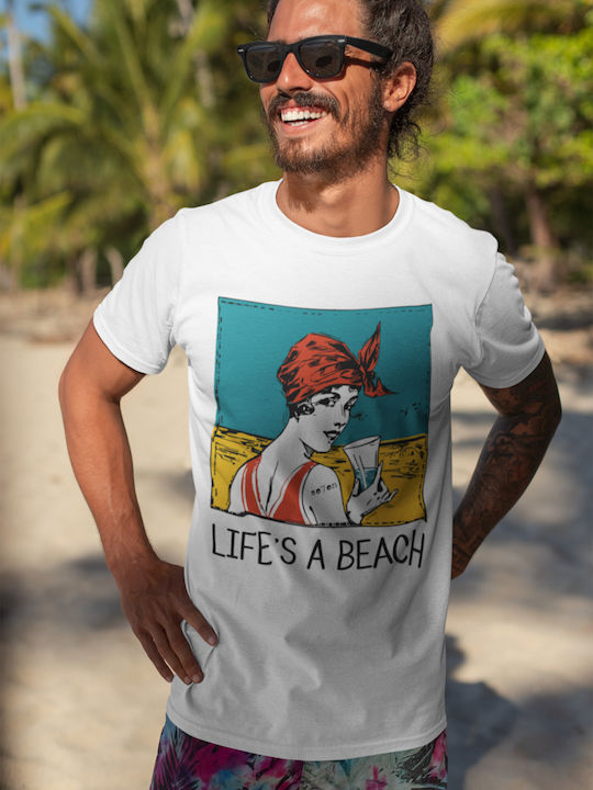 TKT Life is a Beach T-shirt Multicolour