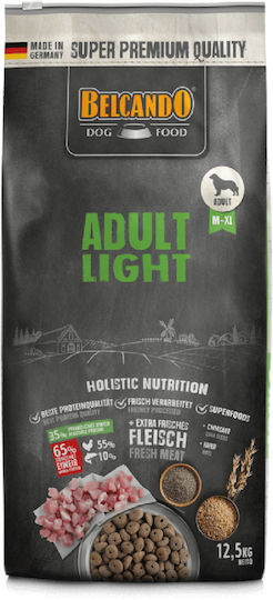 Belcando Adult Light 4kg Dry Food Diet for Adult Medium & Large Breed Dogs with Chicken and Fish