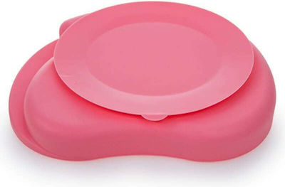 Baby Wise Baby Food Plate Ελεφαντάκι made of Silicone Turquoise