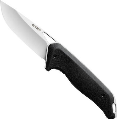 Gerber Moment Folding Sheath Knife Black with Blade made of Steel in Sheath