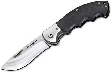 Boker New Skinner Pocket Knife Black with Blade made of Steel