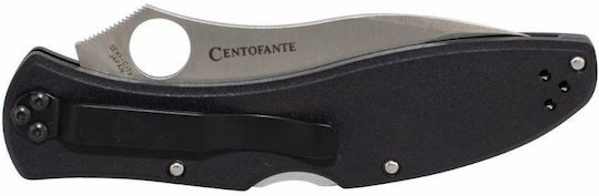 Spyderco Centofante Джобно ножче Черен в Калъф