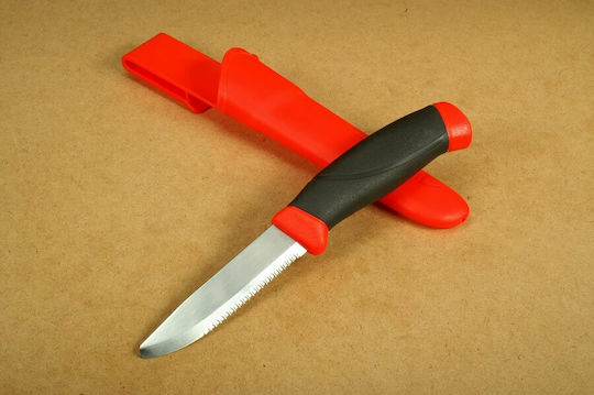 Morakniv Companion Rescue SRT Safe (S) Μαχαίρι Hi-Vis Red σε Θήκη