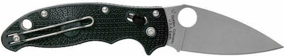 Spyderco Manix 2 Pocket Knife Black