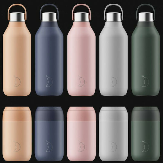 Chilly's Series 2 Bottle Thermos Stainless Steel BPA Free 1lt Green