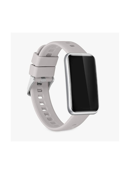 KWmobile 2-Pack Λουράκι Σιλικόνης Grey / Pink (Huawei Watch Fit mini)