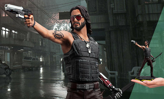 Dark Horse Comics Cyberpunk 2077: Johnny Silverhand Φιγούρα 24εκ.