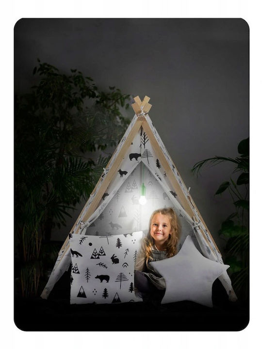 Ricokids Παιδική Σκηνή Ινδιάνικη Φύση Γκρι για 3 χρονών και άνω