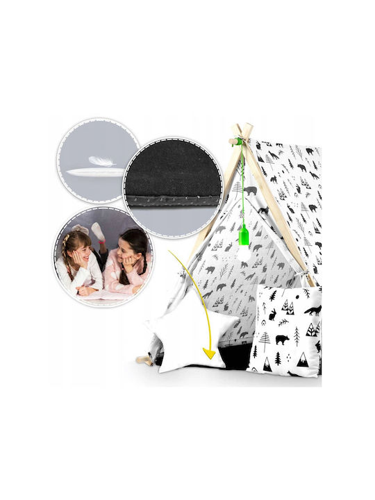 Ricokids Παιδική Σκηνή Ινδιάνικη Φύση Γκρι για 3 χρονών και άνω