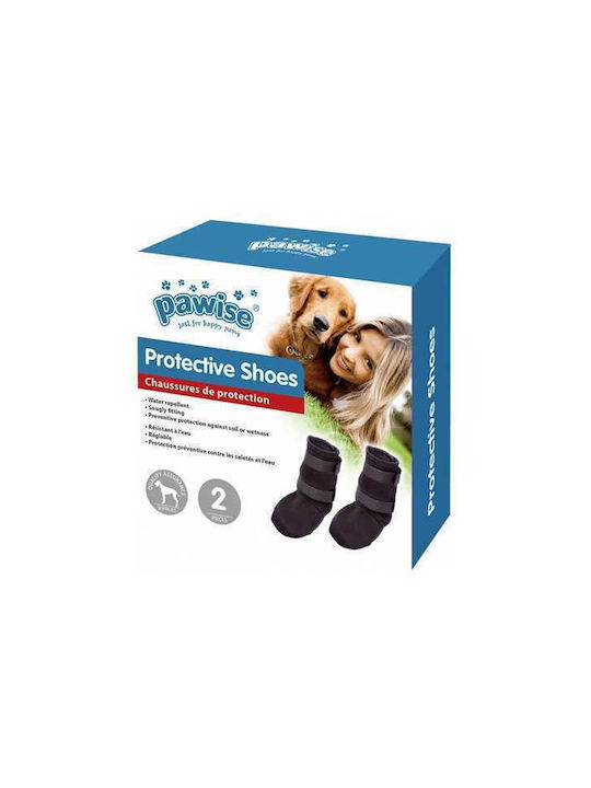 Pawise Doggy Shoes Dog Large in Black Color