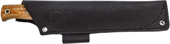 Condor Tool & Knives Low Drag Knife Beige in Leather Sheath