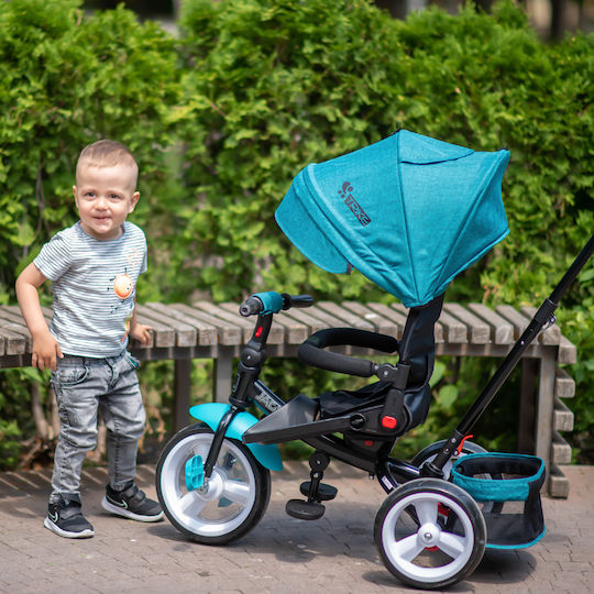 Lorelli Jaguar Eva 2021 Wandelbar mit Elterngriff für 1-3 Jahre Rote Kinderdreiräder