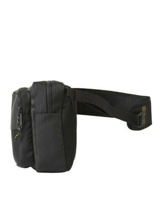 Herren Bum Bag Taille Schwarz