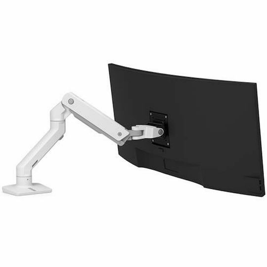Ergotron HX Schreibtisch Halterung Monitor bis 42" mit Arm Weiß